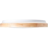 Plafon drewniany okrągły Alson LED - Skandynawski design | Brilliant