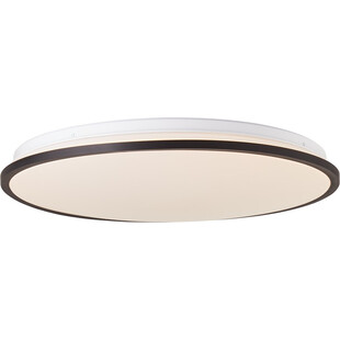 Plafon minimalistyczny z pilotem Heida LED 49cm czarny Brilliant