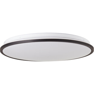 Plafon minimalistyczny z pilotem Heida LED 49cm czarny Brilliant