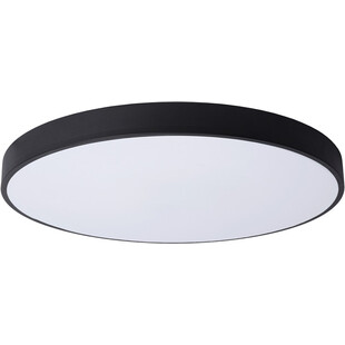 Plafon okrągły ściemniany Unar LED 60cm czarny Lucide
