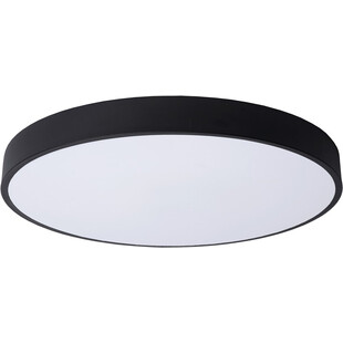Plafon okrągły ściemniany Unar LED 50cm czarny Lucide