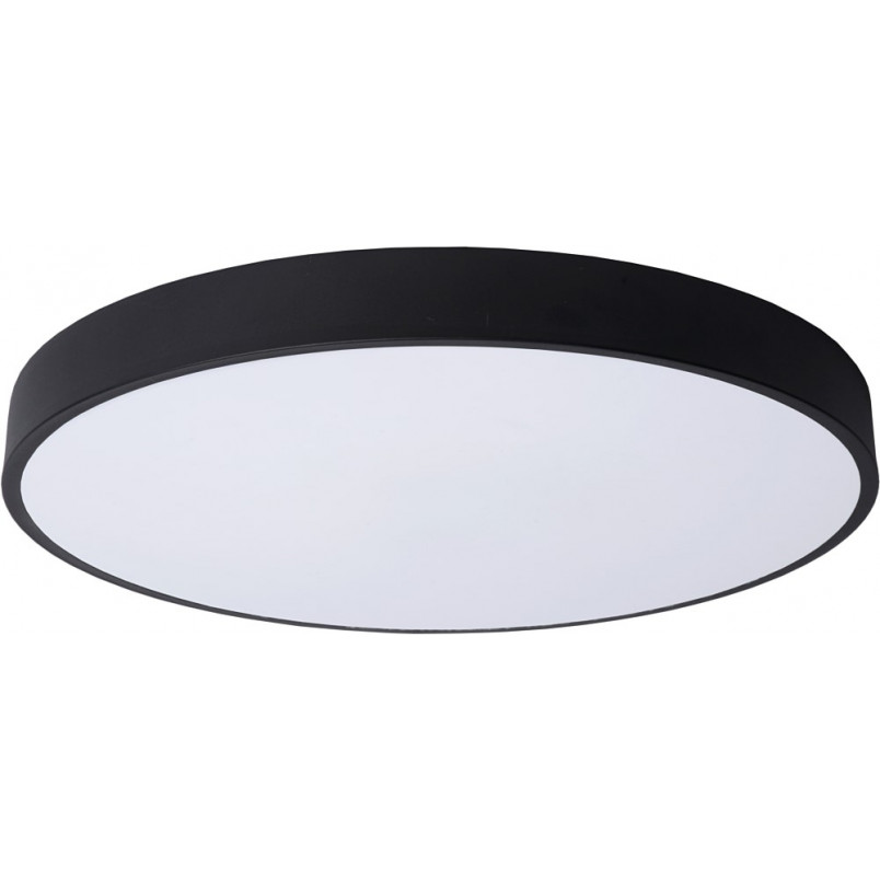 Plafon LED czarny UNAR 50cm - Lucide | Ściemnialny