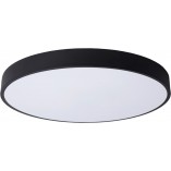 Plafon LED czarny UNAR 50cm - Lucide | Ściemnialny