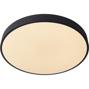 Plafon okrągły ściemniany Unar LED 50cm czarny Lucide