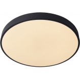 Plafon LED czarny UNAR 50cm - Lucide | Ściemnialny