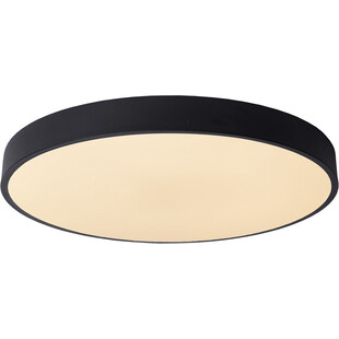 Plafon LED czarny UNAR 50cm - Lucide | Ściemnialny
