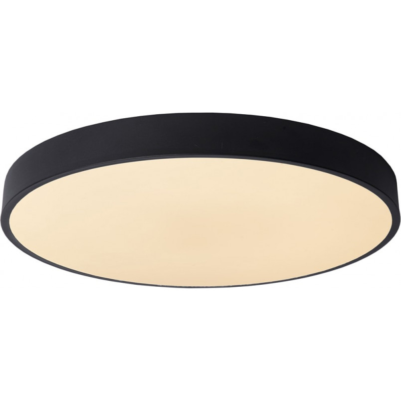Plafon LED czarny UNAR 50cm - Lucide | Ściemnialny