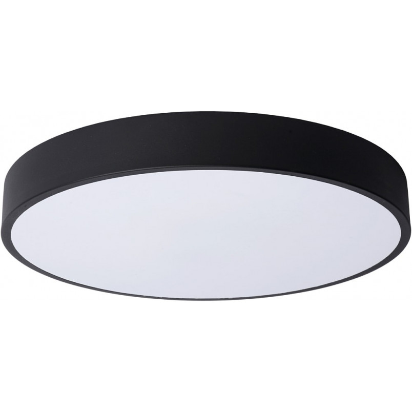 Plafon LED Unar czarny 40cm - Lucide | Ściemnialny