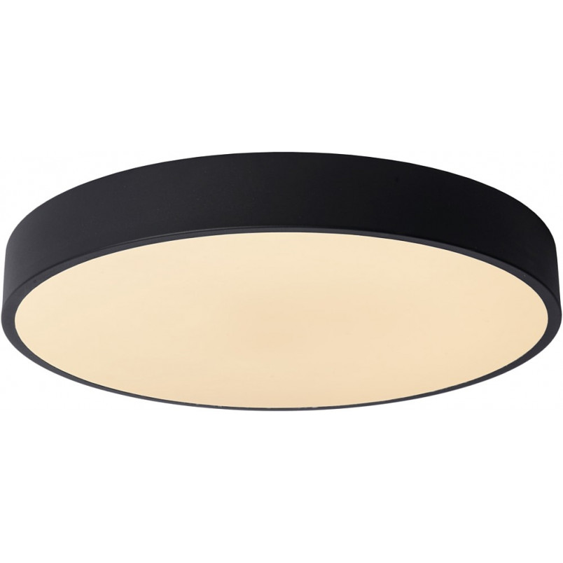 Plafon LED Unar czarny 40cm - Lucide | Ściemnialny