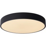 Plafon LED Unar czarny 40cm - Lucide | Ściemnialny