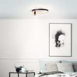 Plafon LED Eunomia - Nowoczesny design, ściemnianie - Brilliant