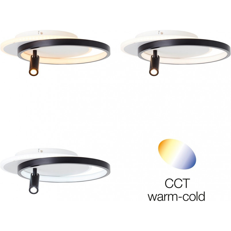 Plafon LED Eunomia - Nowoczesny design, ściemnianie - Brilliant