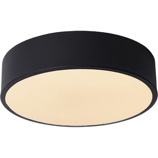 Plafon LED Unar czarny - Lucide | Ściemnianie