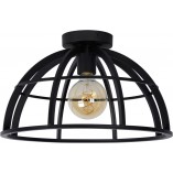 Plafon Loft Dikra 40cm Czarny | Lucide - Stylowe Oświetlenie