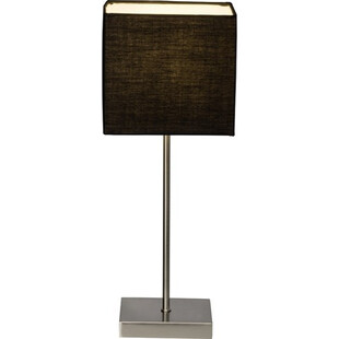 Lampa stołowa Aglae czarna Brilliant - Eleganckie oświetlenie