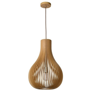 Lampa wisząca drewniana Bodo | Lucide - Skandynawski Design