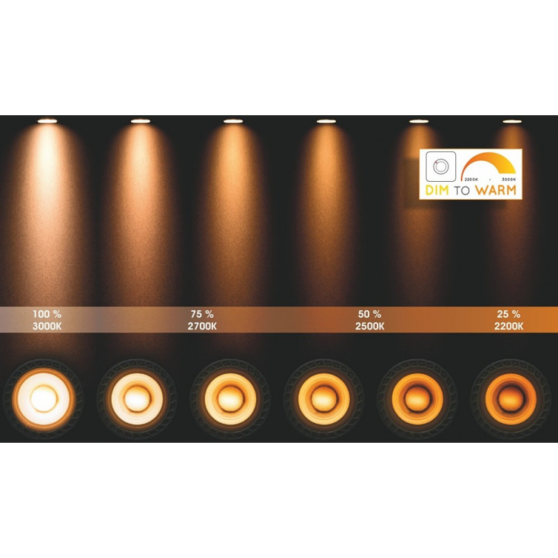 Żarówka LED ES111 ściemniana | Lucide - 12W, 820lm
