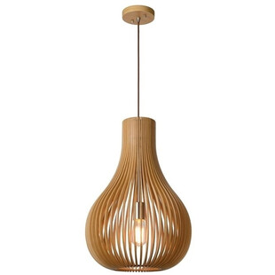 Lampa wisząca drewniana Bodo | Lucide - Skandynawski Design