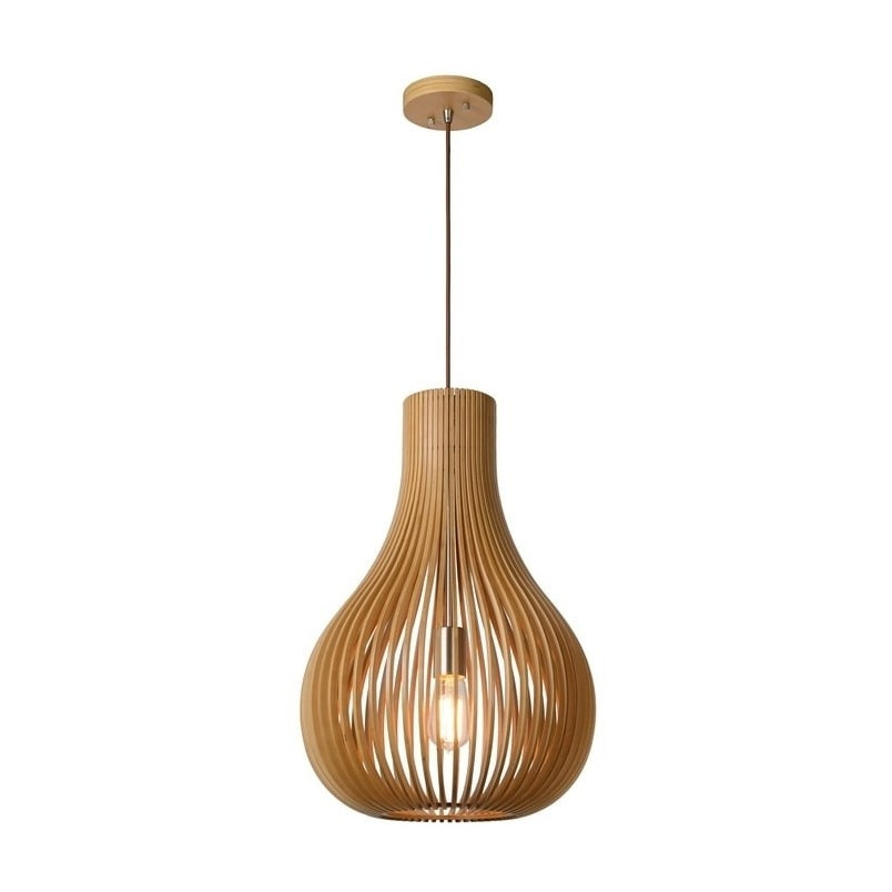 Lampa wisząca drewniana Bodo | Lucide - Skandynawski Design