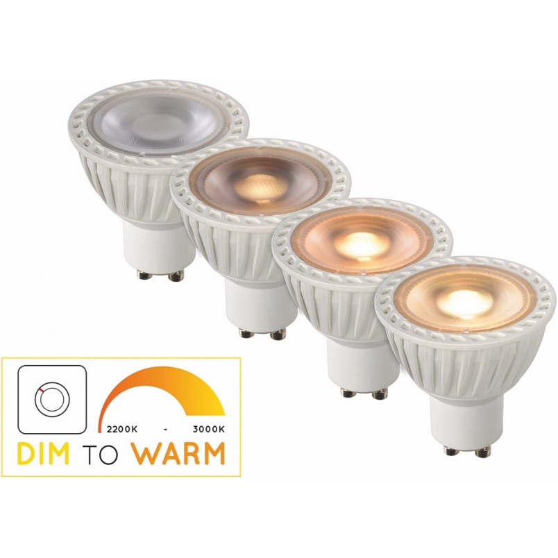 Żarówka LED GU10 5W ściemniana | Lucide - Oświetlenie