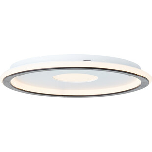 Plafon nowoczesny Vegas LED 30cm biały / czarny Brilliant