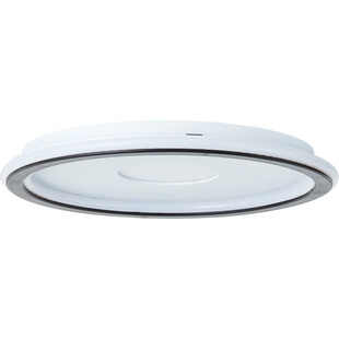 Plafon nowoczesny Vegas LED 30cm biały / czarny Brilliant