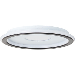 Plafon nowoczesny Vegas LED 25,6cm biały / czarny Brilliant