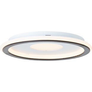 Plafon nowoczesny Vegas LED 25,6cm biały / czarny Brilliant