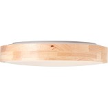 Plafon drewniany okrągły Moreen LED 34cm - Brilliant | Skandynawski