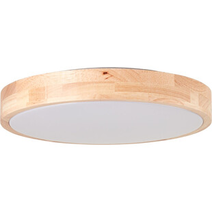 Plafon drewniany okrągły Moreen LED 34cm Brilliant