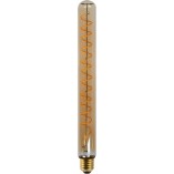 Żarówka dekoracyjna Lucide Bulb LED T30 - Bursztynowa, Ściemniana