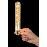 Żarówka dekoracyjna Bulb LED T30 5W 260LM 2200K 20cm ściemniana bursztynowa Lucide