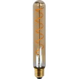 Żarówka dekoracyjna Bulb LED T30 5W 260LM 2200K 20cm ściemniana bursztynowa Lucide