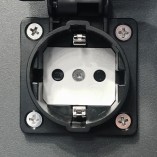Gniazdo ogrodowe antracyt Lucide | Plug Box - Stylowe i funkcjonalne