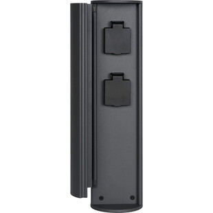 Gniazdo ogrodowe Plug box II antracytowe Lucide