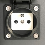 Gniazdo ogrodowe Plug box II antracytowe Lucide