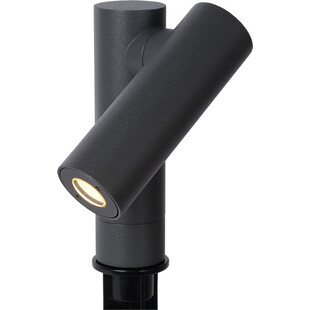 Lampa Ogrodowa LED Tatum - Antracytowa, Słupek Lucide |