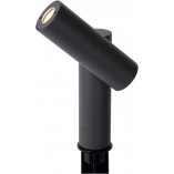 Lampa Ogrodowa LED Tatum - Antracytowa, Słupek Lucide |