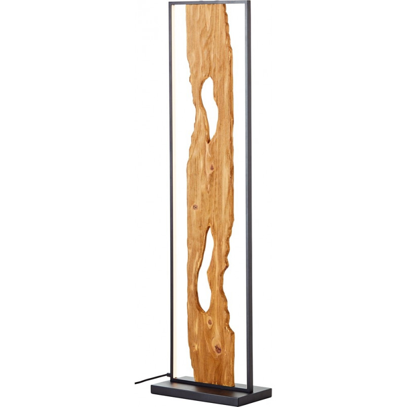 Lampa podłogowa drewniana Chaumont | Brilliant - Nowoczesny Design