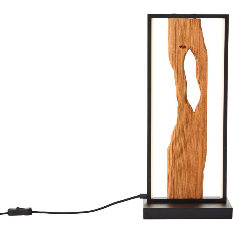Lampa stołowa drewniana Chaumont LED | Brilliant