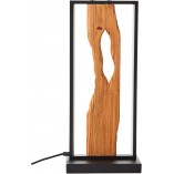 Lampa stołowa drewniana Chaumont LED | Brilliant