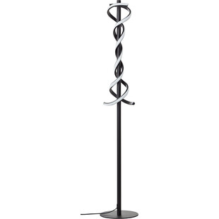 Lampa podłogowa nowoczesna Amalie LED czarna Brilliant