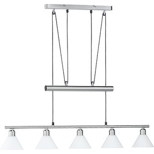 Lampa wisząca Stamina V - Biały klosz szklany | Trio
