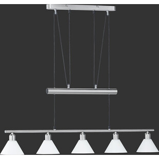 Lampa wisząca Stamina V - Biały klosz szklany | Trio