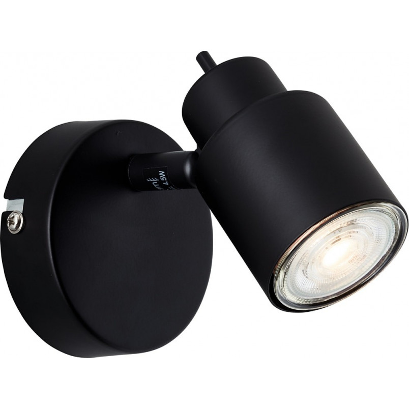 Kinkiet Loft Andres LED Czarny | Lampy Brilliant