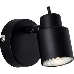 Kinkiet Loft Andres LED Czarny | Lampy Brilliant