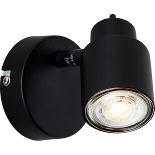 Kinkiet Loft Andres LED Czarny | Lampy Brilliant