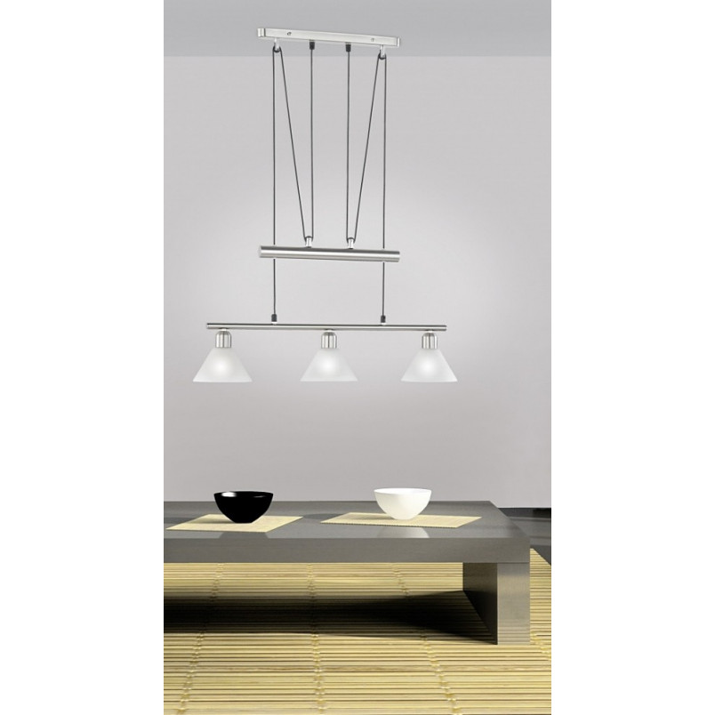Lampa wisząca Stamina III | Trio - Biały, 66cm | Kup online