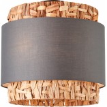 Plafon Boho Brilliant Waterlilly - Szary, E27 | Kup Teraz!