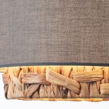 Lampa Wisząca Boho Waterlilly III | Szara, 110cm - Brilliant